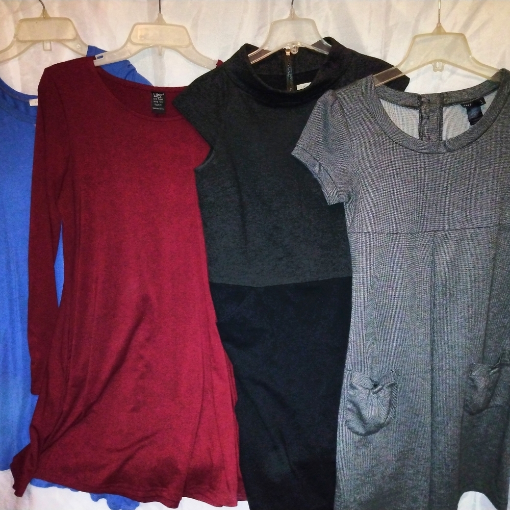 4 Girls Tunics/ Short Dresses